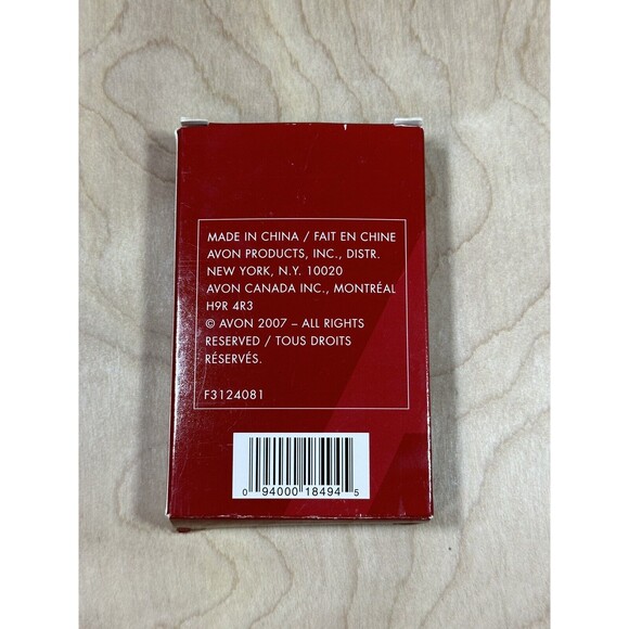 Santa's Sleigh Metal Pewter Christmas Ornament 2007 AVON Red Jeweled 4" RARE - Picture 4 of 4